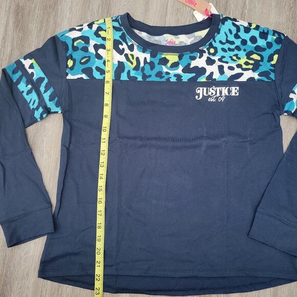 Justice colorblock armstripe tee in ink Size XL - Picture 9 of 9